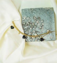 Tehreer Jewels Gold Heart Charm Bracelet For Women Tehreer Jewels