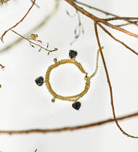 Tehreer Jewels Gold Heart Charm Bracelet For Women Tehreer Jewels